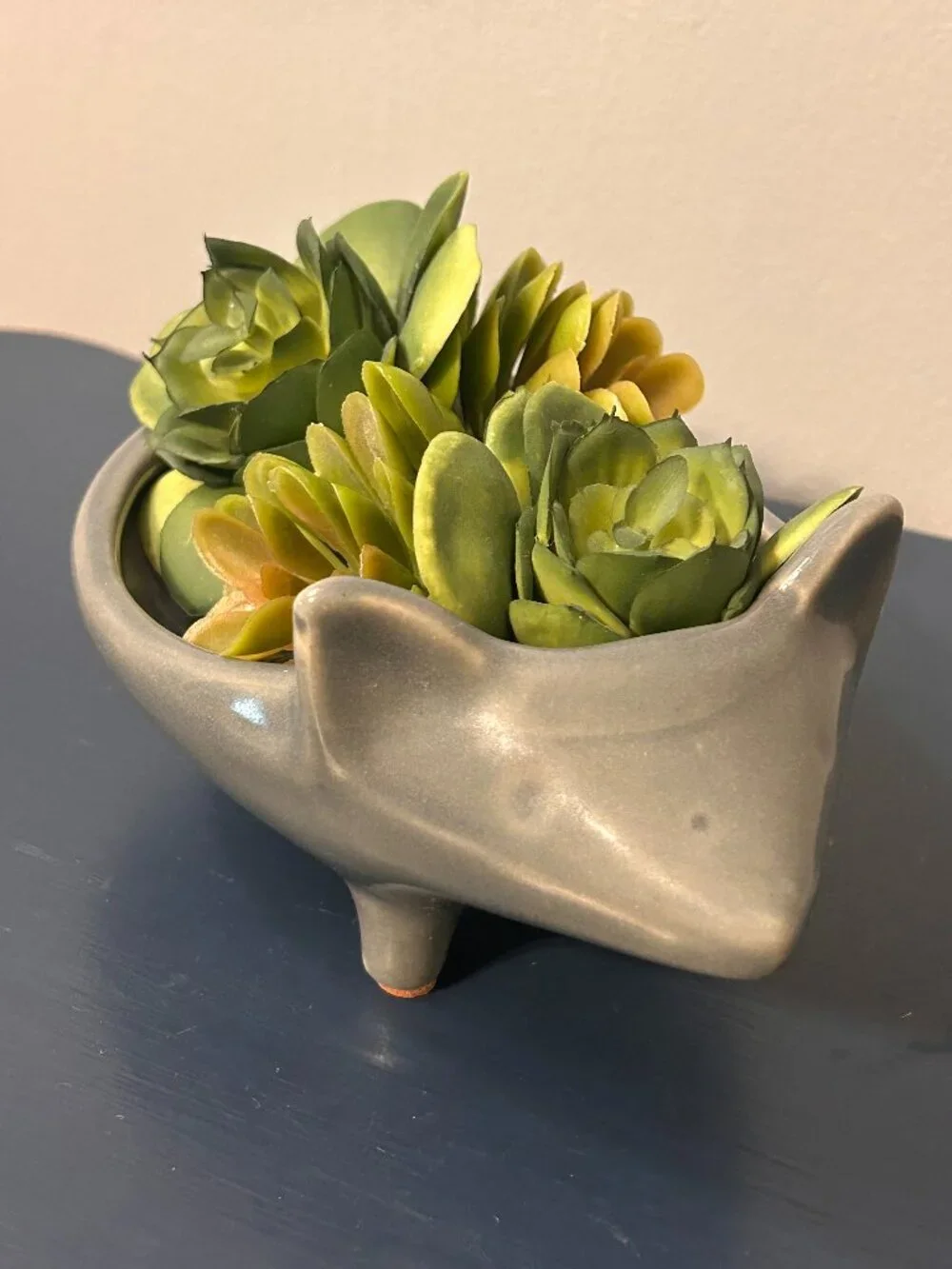 West Elm Ceramic Hedgehog Succulent Trinket Dish